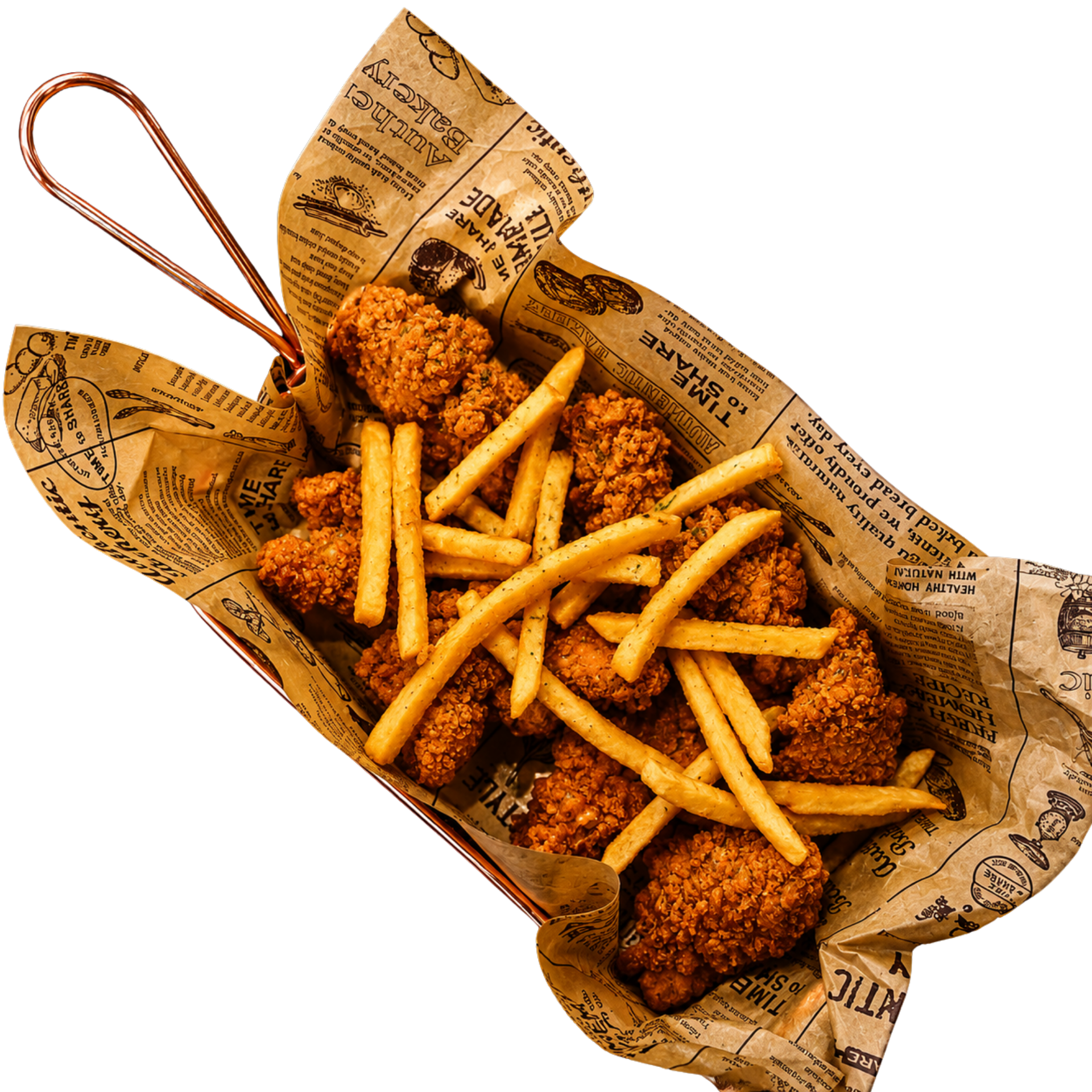 Pollo fritto misto