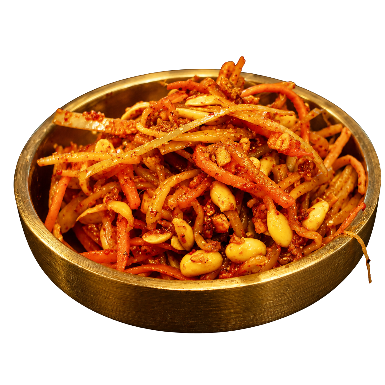 Germogli di soia con salsa