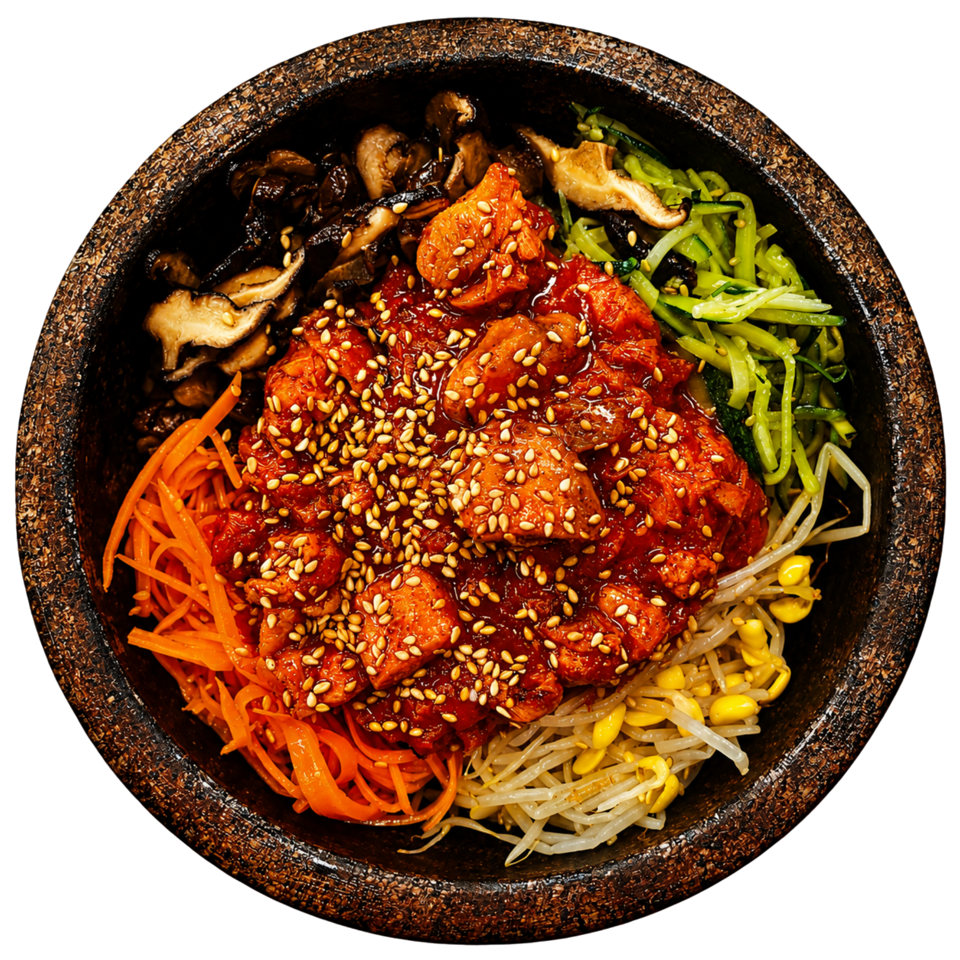 Bibimap con pollo speciale