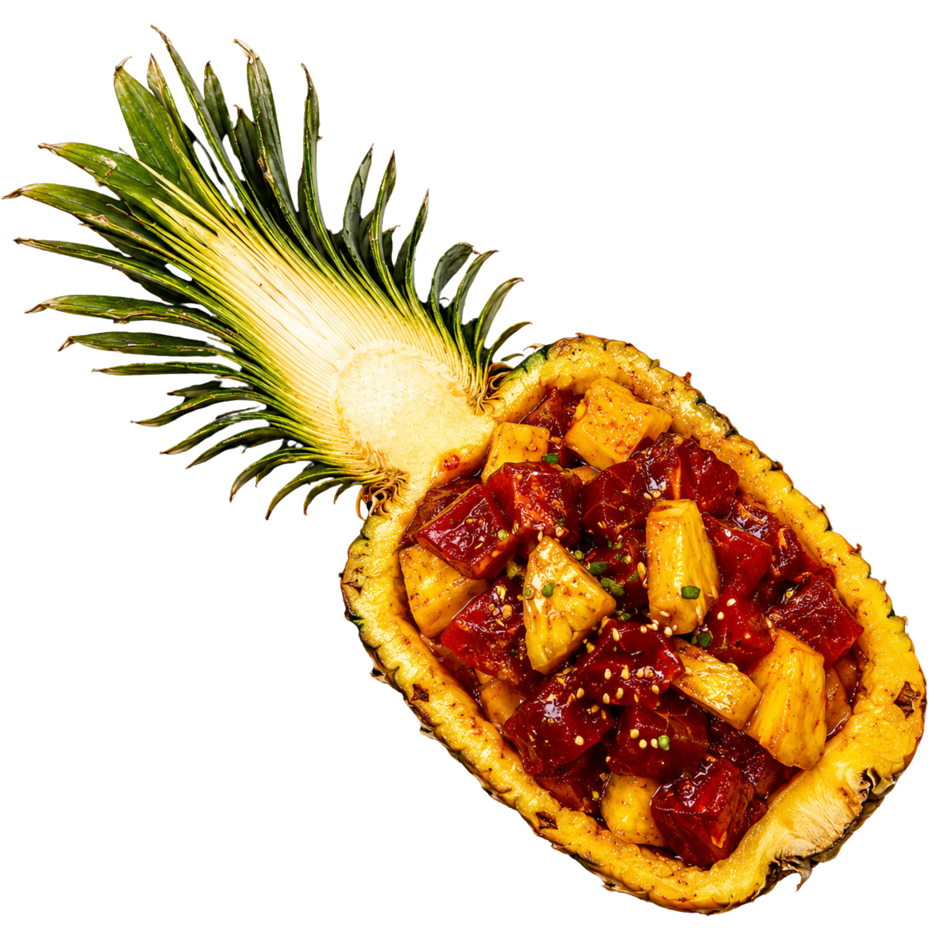 Mix di ananas e manzo