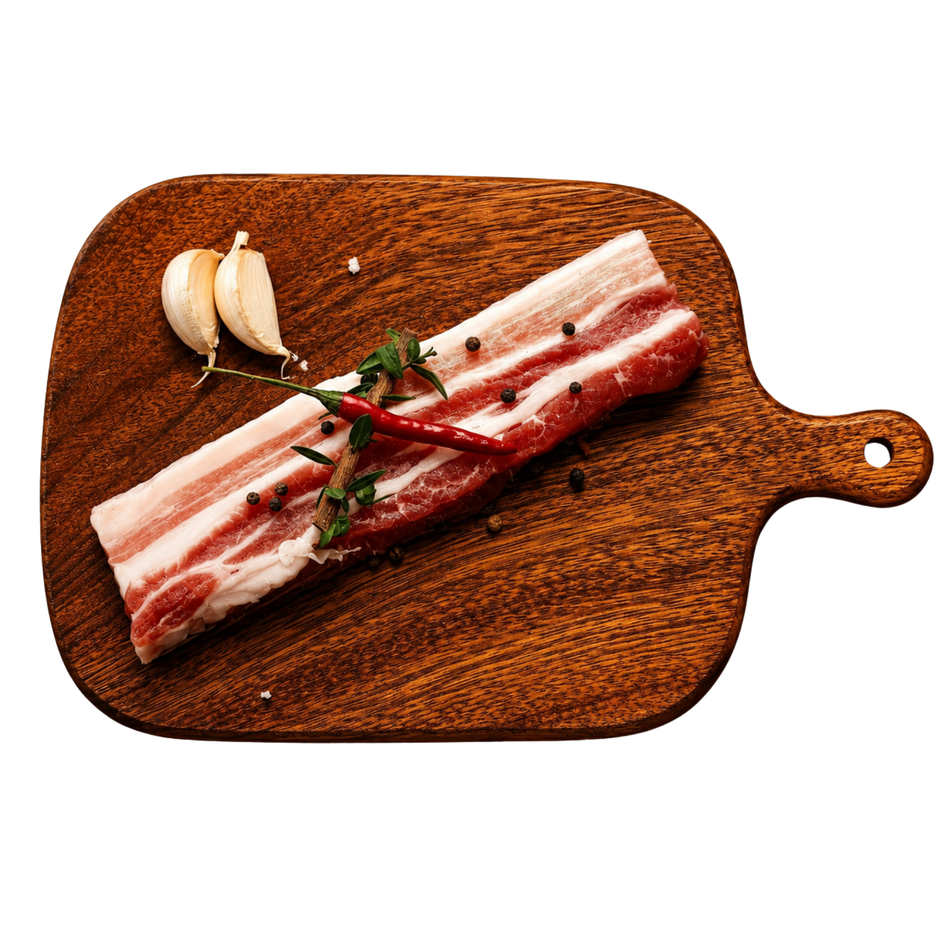 Pancetta di maiale originale