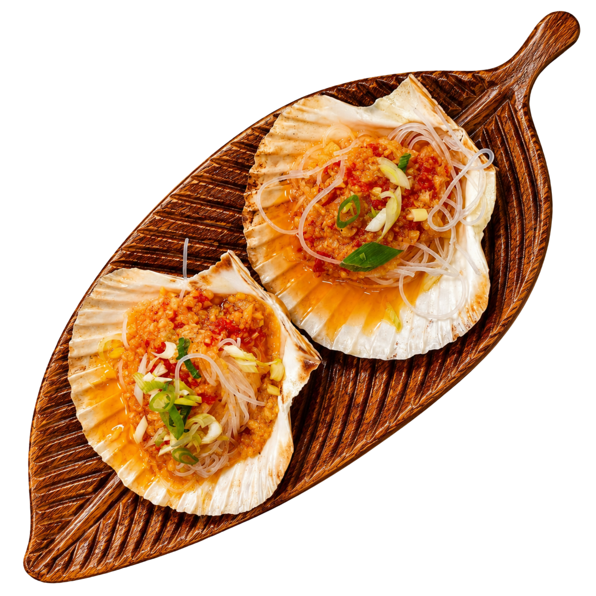 Capesante in salsa d'aglio